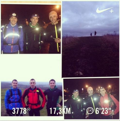 Sortie Trail GeekandRun Janvier 2014
