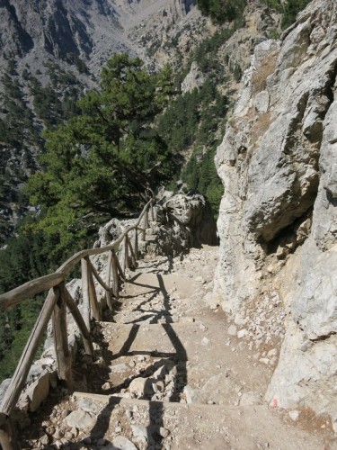 descente gorges samaria