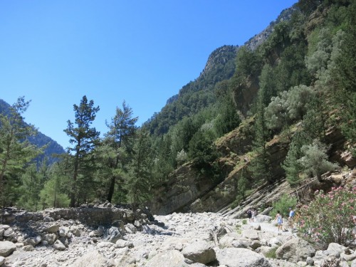 paysage gorges samaria
