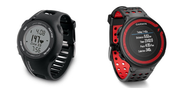 Montre gps garmin forerunner 210 vs 220