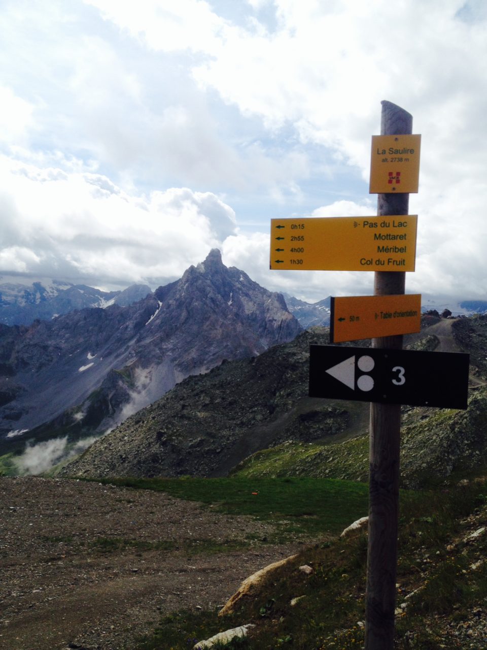 sommet col de la saulire