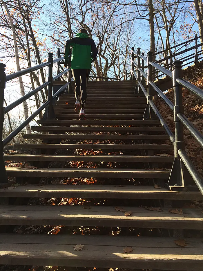 Courir le tour du mont royal et profiter des paysages de montreal depuis le chalet