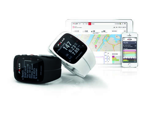 l'interface polarflow permet de charger les entrainement running de sa montre polar m400