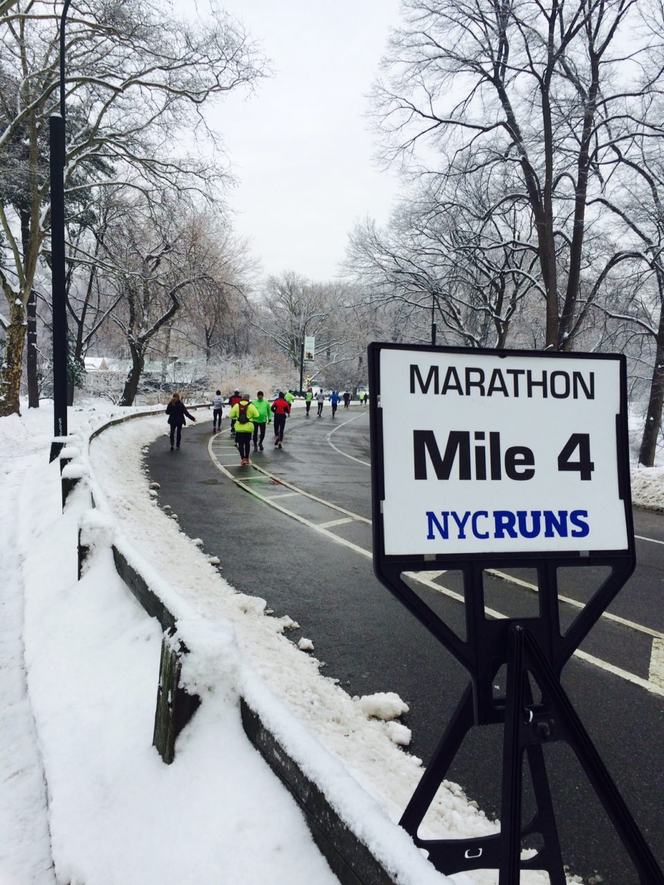 le marathon de central park organisé par le new york running club