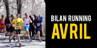 Bilan Running Avril 2015 : Au top de la forme!