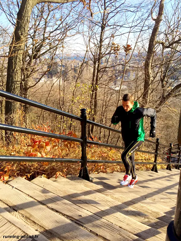 Le Mont-Royal lieu d'entraînement idéal