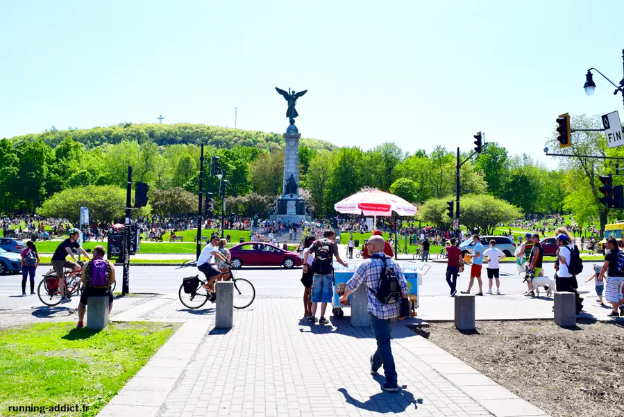 Le Mont-Royal lieu d'entraînement idéal