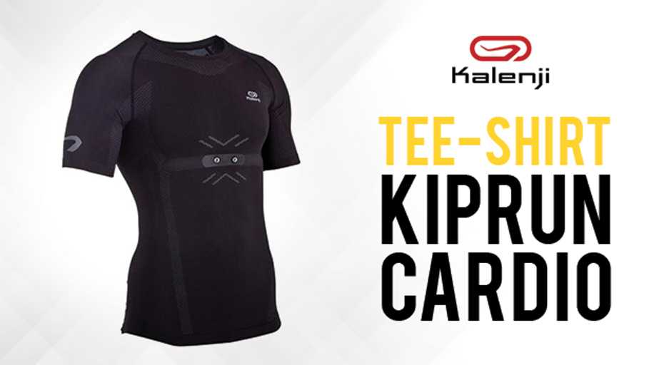 T-shirt Kalenji Kiprun Cardio : Oubliez 