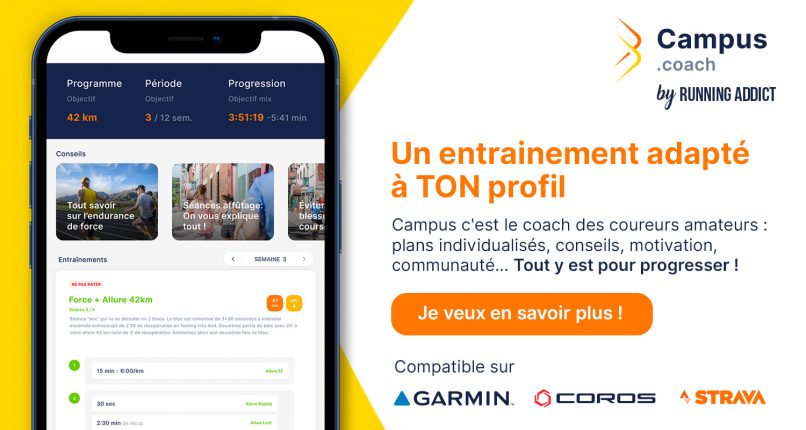 Campus Coach - entraînement adapté à ton profil
