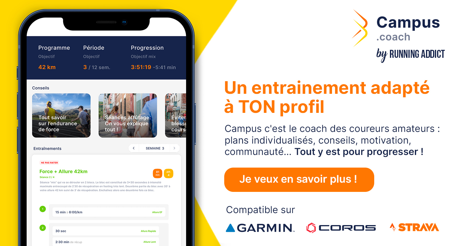 Campus Coach - entraînement adapté à ton profil
