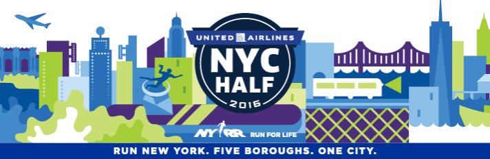 logo du semi-marathon de new york 2016