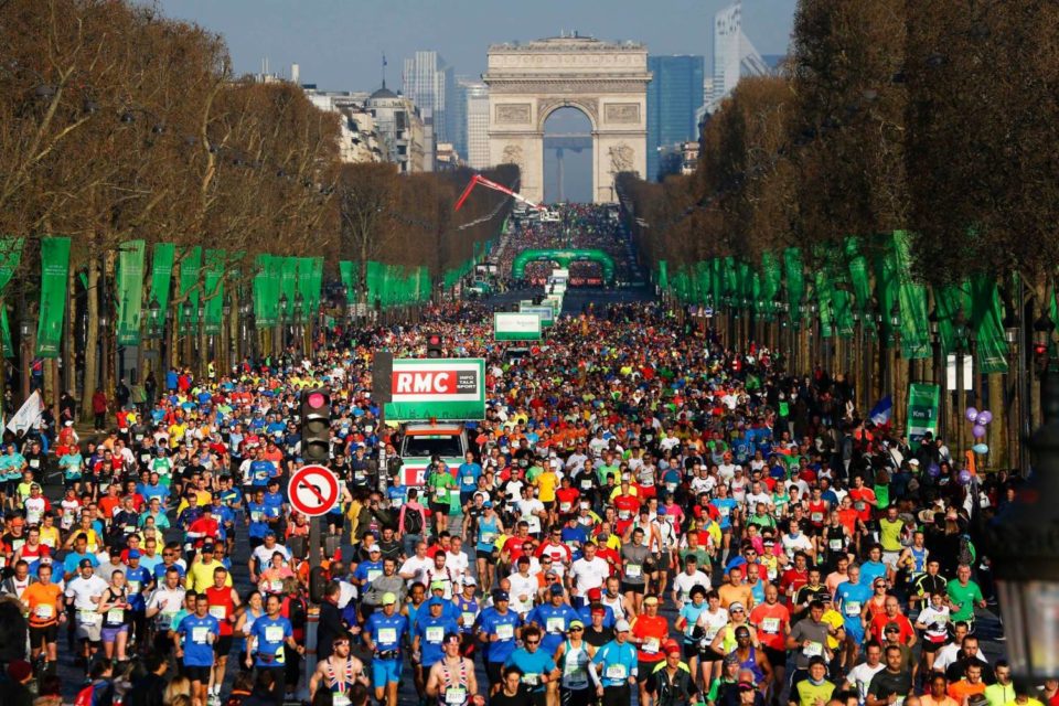 départ pour courir le marathon de paris 2017, une belle aventure !