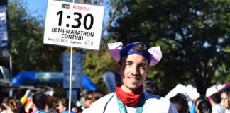 Demi-marathon de Montréal en mode lapin ! Demi-marathon de Montréal en mode lapin !