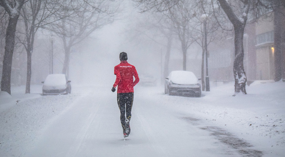 Veste de running pour courir sous la pluie et dans le froid