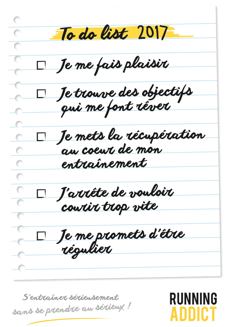 mes 5 conseils pour progresser en 2017 la liste