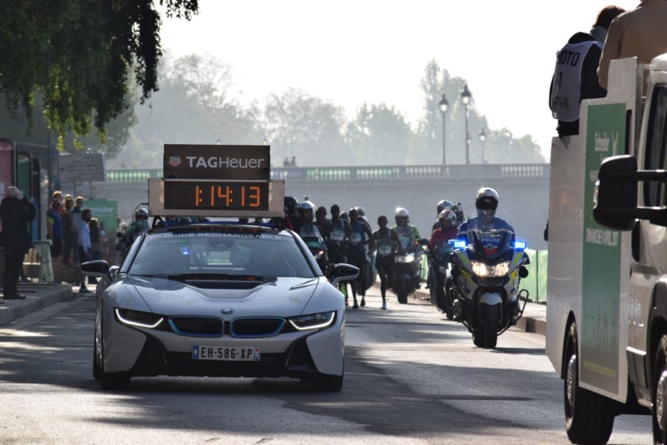 tete de course marathon de paris 2017