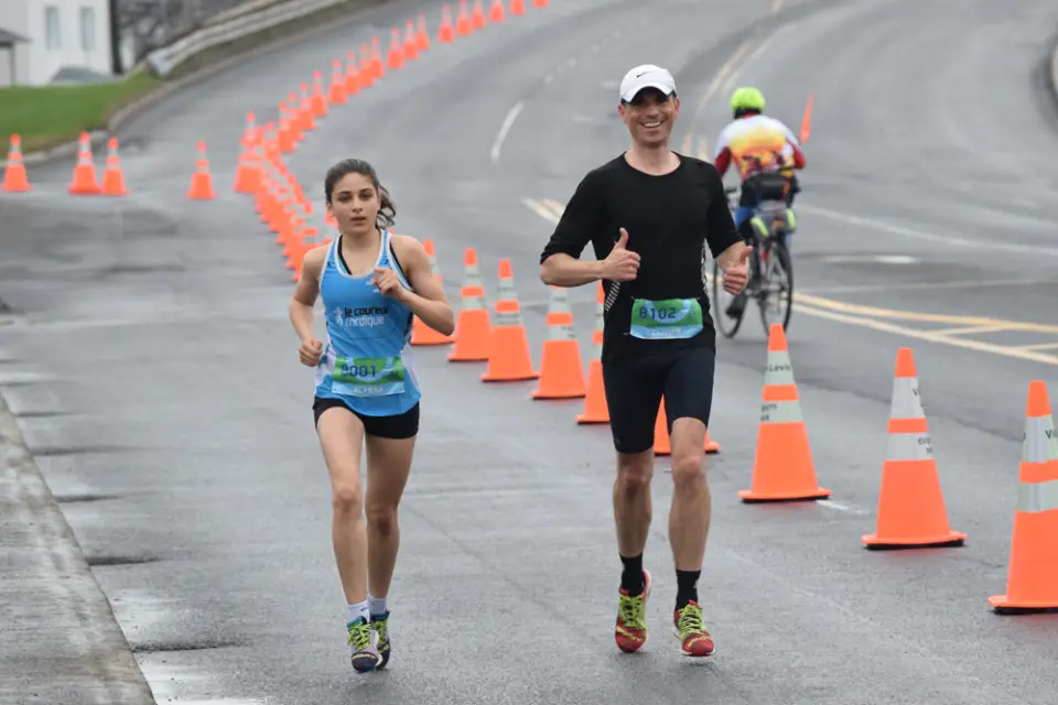 10km de Lévis : 10km post marathon, c'est dur !