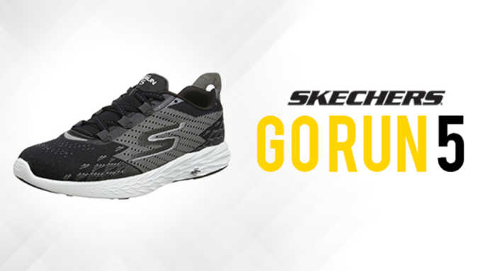 skechers go run 6 homme gris