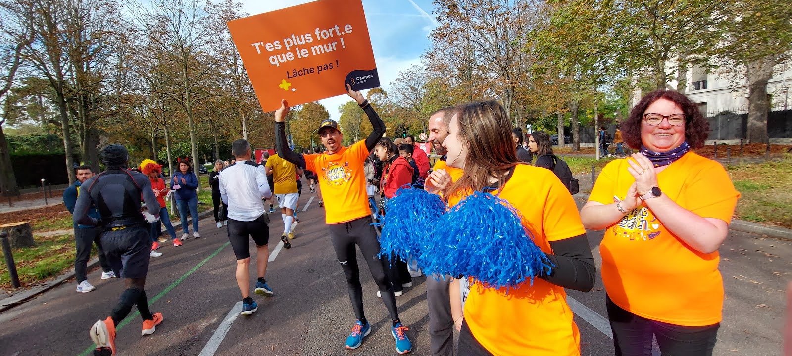 l'allure marathon, une bataille avec le cerveau au moment du mur !