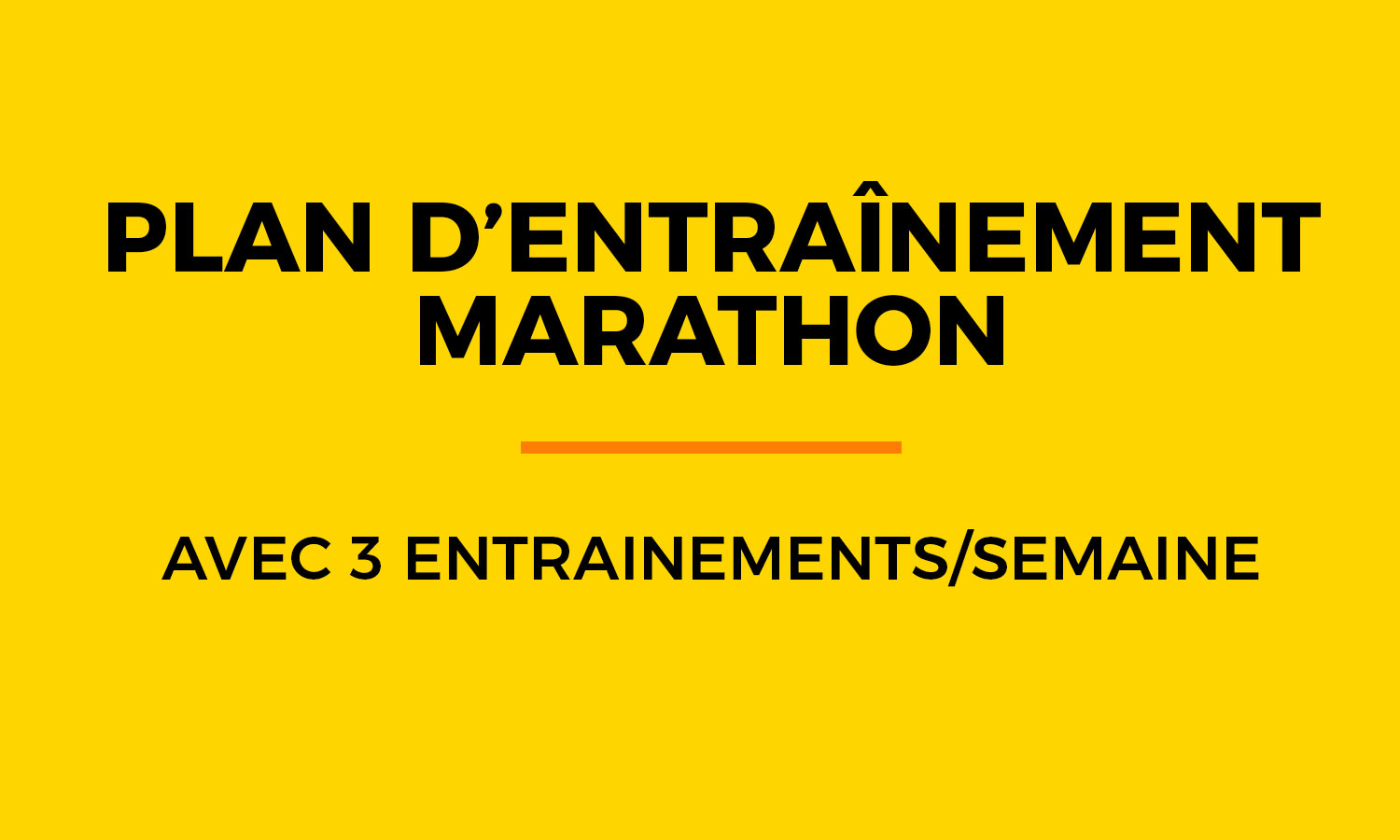 Plan Entrainement Semi Marathon 1h40 3 Séances
