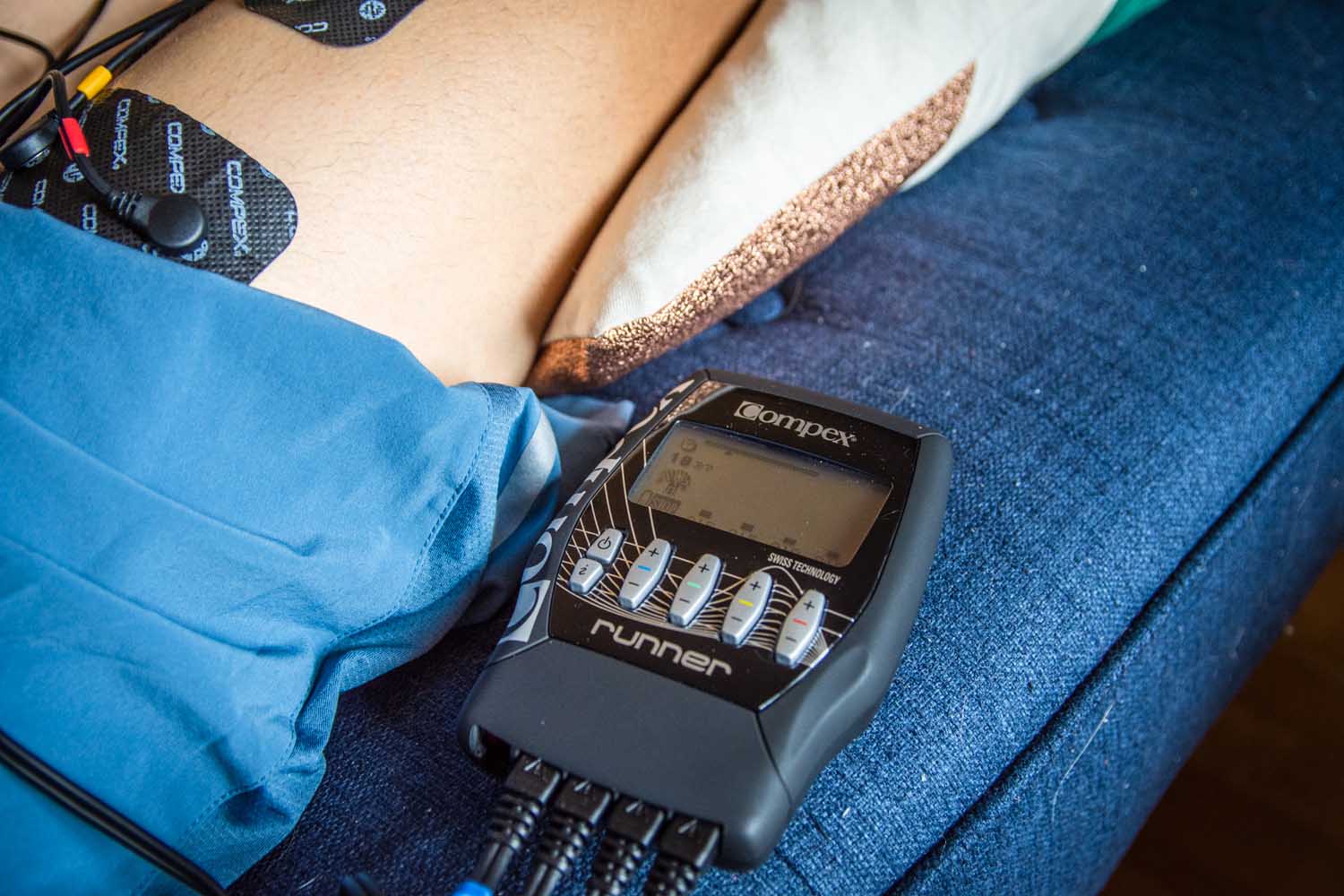 électrostimulation pour la course à pied avec compex runner