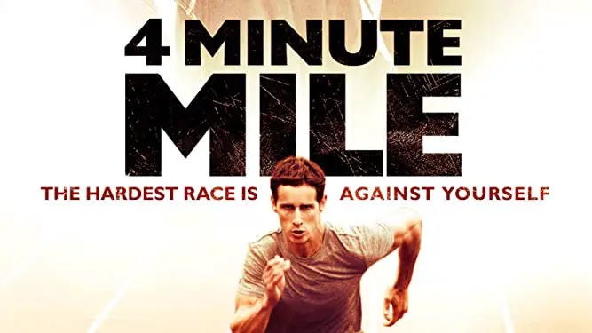 4 minutes mile films basé sur la réalité : l'histoire du premier homme sous les 4 minutes sur le mile (1609m)