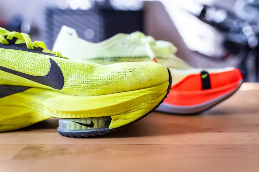 Différence principale entre la Nike Alphafly et la Nike Vaporfly