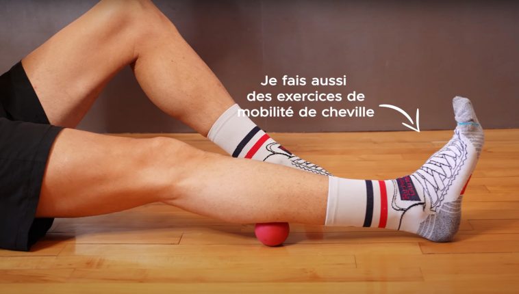 Balle de massage pied / mollet / fesse : accessoire course à pied indispensable (et pas cher)